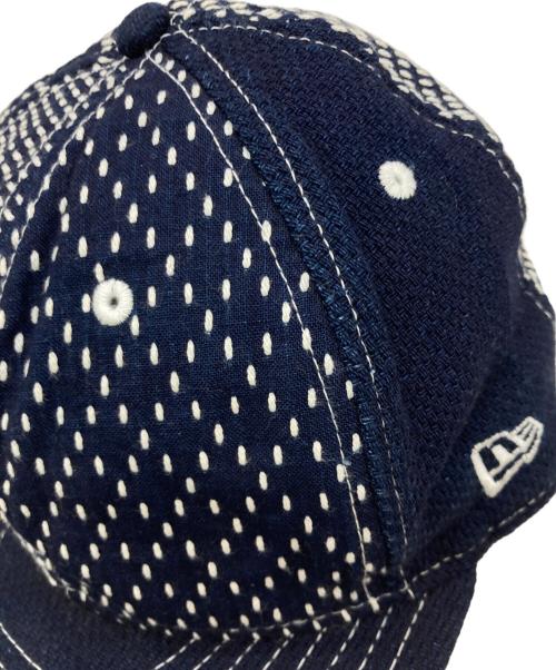 New Era（ニューエラ）New Era (ニューエラ) FDMTL (ファンダメンタル) 刺し子キャップ インディゴ サイズ:7 1/2（59.6cm）の古着・服飾アイテム