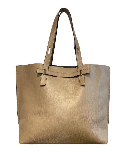 FURLA（フルラ）FURLA (フルラ) GIOVE XL CASUAL TOTE ベージュの古着・服飾アイテム