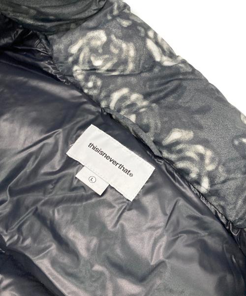 thisisneverthat（ディスイズネバーザット）thisisneverthat (ディスイズネバーザット) PERTEX T ダウンジャケット グレー サイズ:Lの古着・服飾アイテム