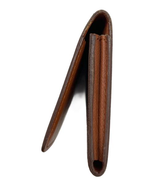 LOUIS VUITTON（ルイ ヴィトン）LOUIS VUITTON (ルイ ヴィトン) アンヴェロップ・カルト・ドゥ・ヴィジット ブラウンの古着・服飾アイテム