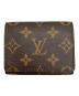 LOUIS VUITTON（ルイ ヴィトン）の古着「アンヴェロップ・カルト・ドゥ・ヴィジット」｜ブラウン