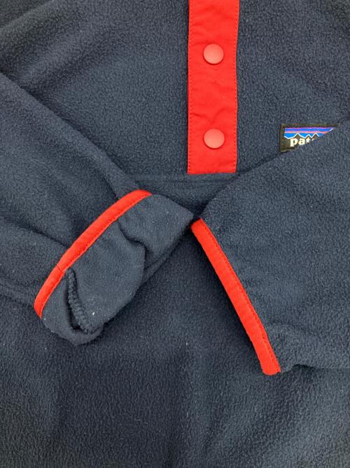 Patagonia（パタゴニア）Patagonia (パタゴニア) マイクロDスナップTプルオーバー ネイビー サイズ:Mの古着・服飾アイテム