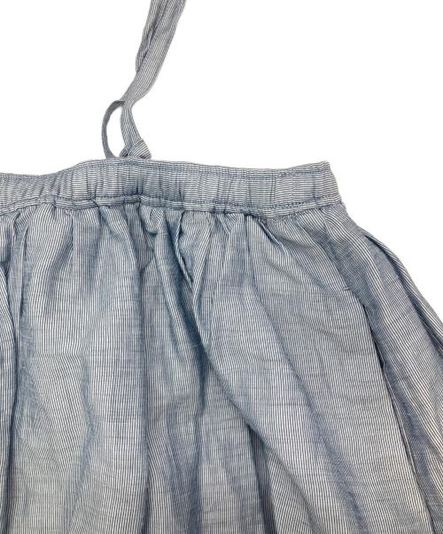 journal standard luxe（ジャーナルスタンダード ラックス）journal standard luxe (ジャーナルスタンダード ラックス) エアワッシャー キリカエギャザースカート ブルー サイズ:FREEの古着・服飾アイテム