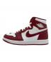 NIKE (ナイキ) AIR JORDAN 1 RETRO HIGH OG ボルドー×ホワイト サイズ:US9 未使用品：10000円