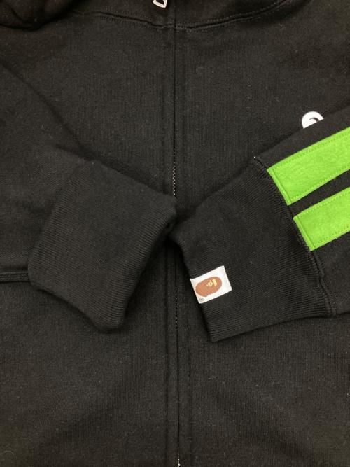 A BATHING APE（ア ベイシング エイプ）A BATHING APE (ア ベイシング エイプ) Panda Full Zip Hoodie ブラック サイズ:Lの古着・服飾アイテム
