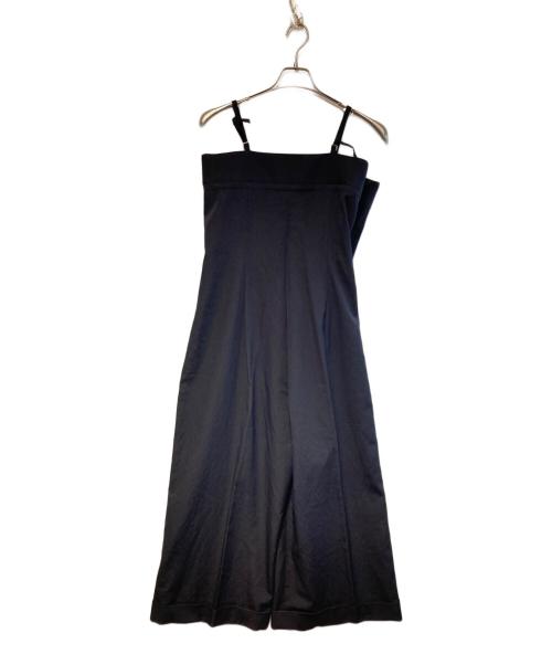 YOHJI YAMAMOTO（ヨウジヤマモト）YOHJI YAMAMOTO (ヨウジヤマモト) ウールギャバサロペット ネイビー サイズ:1の古着・服飾アイテム