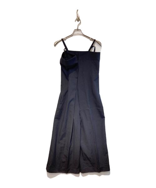 YOHJI YAMAMOTO（ヨウジヤマモト）YOHJI YAMAMOTO (ヨウジヤマモト) ウールギャバサロペット ネイビー サイズ:1の古着・服飾アイテム