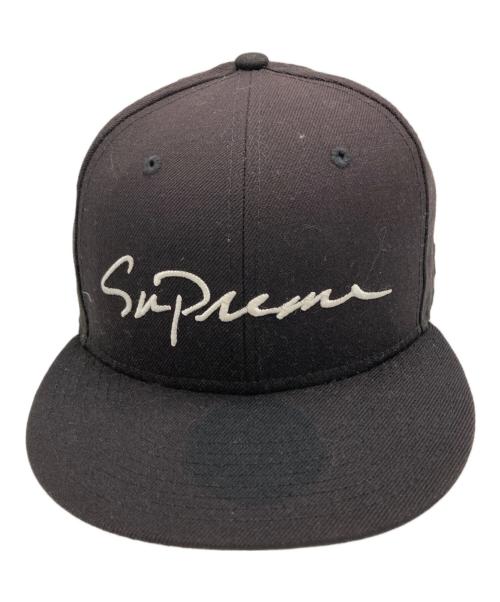 SUPREME（シュプリーム）SUPREME (シュプリーム) New Era (ニューエラ) キャップ ブラック サイズ:7 1/2（59.6cm）の古着・服飾アイテム