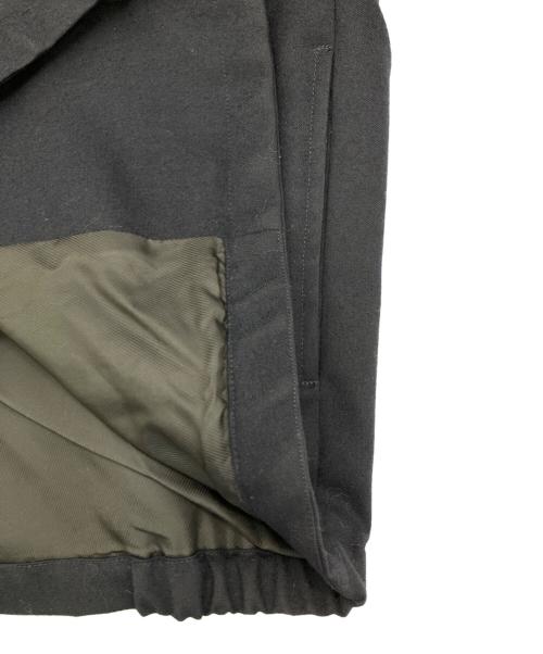 THE RERACS（ザ リラクス）THE RERACS (ザ リラクス) ウールハイネックブルゾン ネイビー サイズ:Freeの古着・服飾アイテム