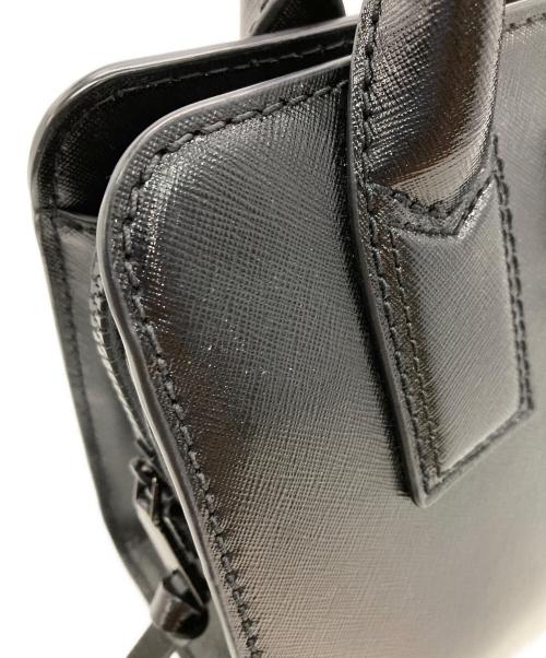 MARC JACOBS（マークジェイコブズ）MARC JACOBS (マークジェイコブス) Satchel bag LITTLE BIG SHOT ブラックの古着・服飾アイテム