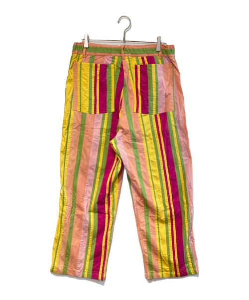 COMME des GARCONS SHIRT（コムデギャルソンシャツ）COMME des GARCONS SHIRT (コムデギャルソンシャツ) マルチストライプパンツ マルチカラー サイズ:Mの古着・服飾アイテム