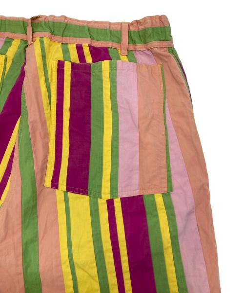 COMME des GARCONS SHIRT（コムデギャルソンシャツ）COMME des GARCONS SHIRT (コムデギャルソンシャツ) マルチストライプパンツ マルチカラー サイズ:Mの古着・服飾アイテム