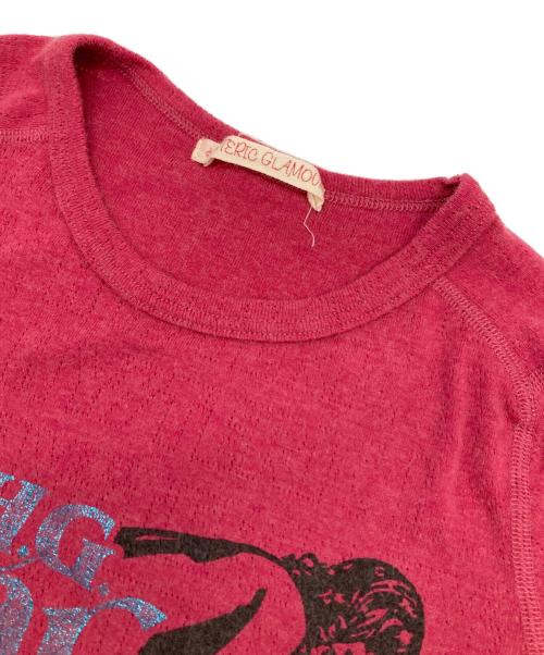 Hysteric Glamour（ヒステリックグラマー）Hysteric Glamour (ヒステリックグラマー) ロングスリーブカットソー ピンク サイズ:Freeの古着・服飾アイテム