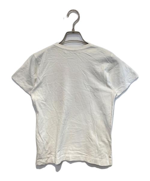 PLAY COMME des GARCONS（プレイコムデギャルソン）PLAY COMME des GARCONS (プレイコムデギャルソン) プリントカットソー ホワイト サイズ:Sの古着・服飾アイテム