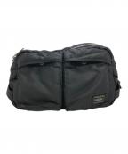 PORTERポーター）の古着「TANKER  WAIST BAG」｜ブラック
