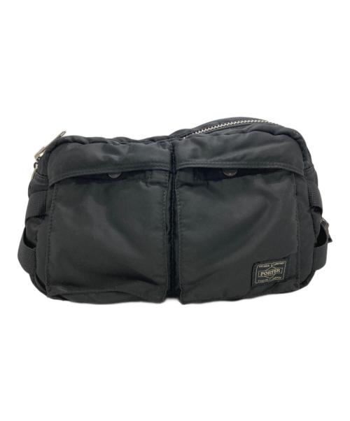 PORTER（ポーター）PORTER (ポーター) TANKER  WAIST BAG ブラックの古着・服飾アイテム