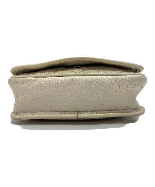 Saint Laurent Paris（サンローランパリ）Saint Laurent Paris (サンローランパリ) NIKIチェーンウォレットショルダーバッグ ホワイトの古着・服飾アイテム