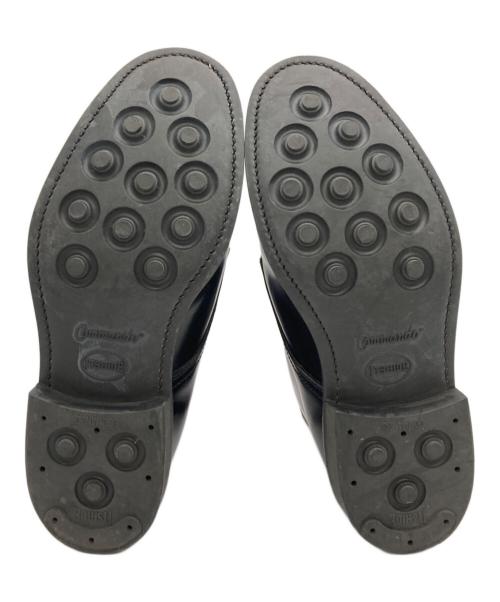 SANDERS（サンダース）SANDERS (サンダース) FEMALE MILITARY DERBY BOOT ブラック サイズ:4（約23〜23.5cm)の古着・服飾アイテム