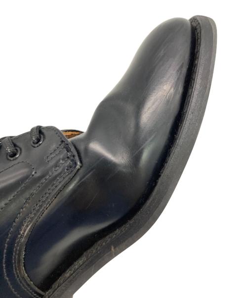 SANDERS（サンダース）SANDERS (サンダース) FEMALE MILITARY DERBY BOOT ブラック サイズ:4（約23〜23.5cm)の古着・服飾アイテム