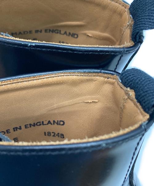 SANDERS（サンダース）SANDERS (サンダース) FEMALE MILITARY DERBY BOOT ブラック サイズ:4（約23〜23.5cm)の古着・服飾アイテム