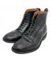 SANDERS（サンダース）の古着「FEMALE MILITARY DERBY BOOT」｜ブラック