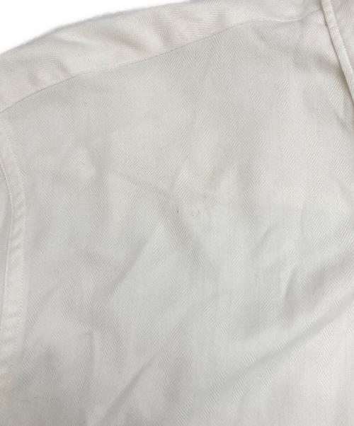 POLO RALPH LAUREN（ポロ・ラルフローレン）POLO RALPH LAUREN (ポロ・ラルフローレン) ［古着］BONNARDコットンL/Sシャツ ホワイト サイズ:XLの古着・服飾アイテム