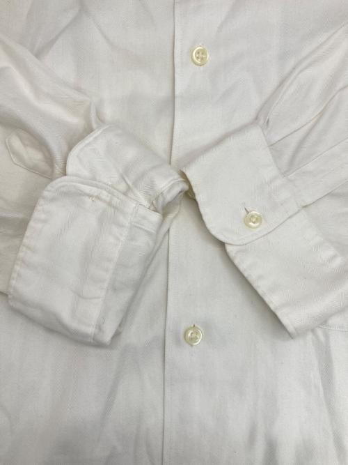 POLO RALPH LAUREN（ポロ・ラルフローレン）POLO RALPH LAUREN (ポロ・ラルフローレン) ［古着］BONNARDコットンL/Sシャツ ホワイト サイズ:XLの古着・服飾アイテム