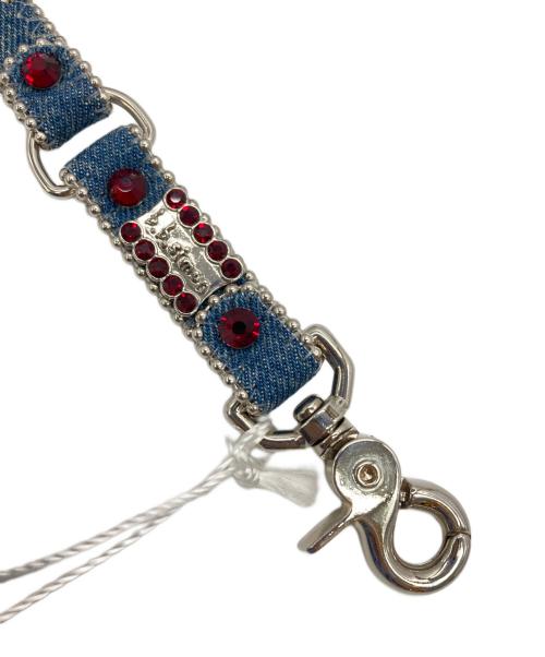 b.b.Simon（ビービーサイモン）b.b.Simon (ビービーサイモン) SUPREME (シュプリーム) Denim Lanyard インディゴ 未使用品の古着・服飾アイテム