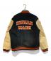 HUMAN MADE (ヒューマンメイド) VARSITY JACKET ブラック×ベージュ サイズ:XL：68000円