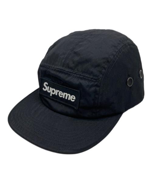 SUPREME（シュプリーム）SUPREME (シュプリーム) Washed Nylon Camp Cap ブラックの古着・服飾アイテム
