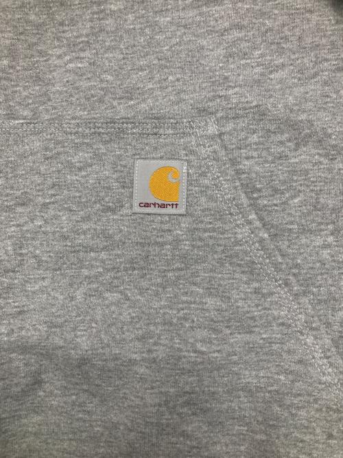 CarHartt（カーハート）CarHartt (カーハート) プルオーバーパーカー グレー サイズ:Lの古着・服飾アイテム