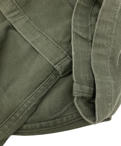 US ARMY（ユーエスアーミー）US ARMY (ユーエスアーミー) ［古着］コットンサテンTYPE1ベイカーパンツ オリーブ サイズ:36×29の古着・服飾アイテム