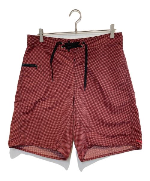 Patagonia（パタゴニア）Patagonia (パタゴニア) Wavefarer Board Shorts レッド サイズ:32の古着・服飾アイテム