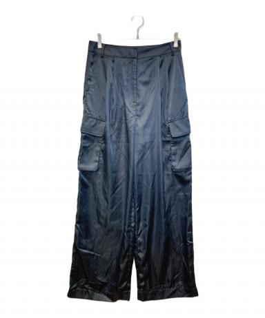 新品未使用タグ付★*【Tibi/ティビ】 SHINY NYLON カーゴパンツ 中古・古着通販】tibi (ティビ) SHINY NYLON カーゴパンツ ネイビー