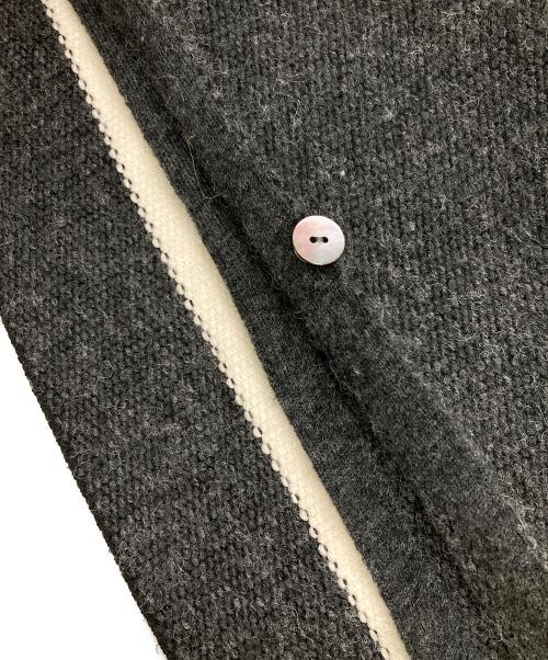 ADAWAS（アダワス）ADAWAS (アダワス) フリンジ・ストール グレー サイズ:FREEの古着・服飾アイテム