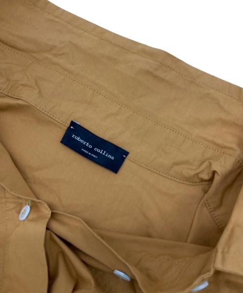 ROBERTO COLLINA（ロベルトコリーナ）ROBERTO COLLINA (ロベルトコリーナ) 長袖シャツ ブラウン サイズ:Sの古着・服飾アイテム