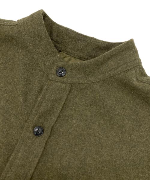norbit（ノービット）norbit (ノービット) Stand Collar Field Shirt オリーブ サイズ:Ｍの古着・服飾アイテム
