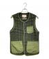 KESTIN（ケスティン）の古着「ツイードベスト」｜オリーブ