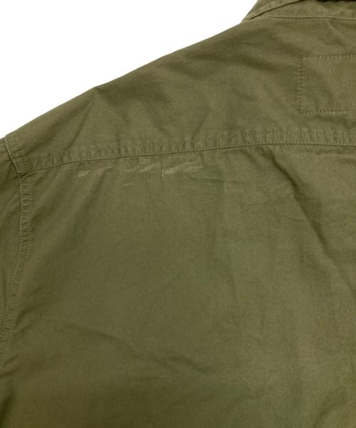 HAWKWOOD MERCANTILE（ホークウッドマーカンタイル）HAWKWOOD MERCANTILE (ホークウッドマーカンタイル) ミリタリーシャツ オリーブ サイズ:Sの古着・服飾アイテム