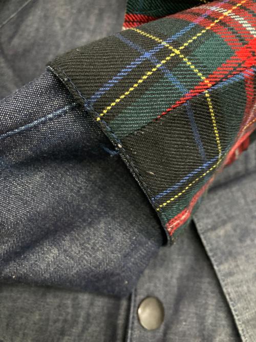 68&BROTHERS（68&ブラザーズ）68&BROTHERS (68&ブラザーズ) M.V.P. (エムブイイピー) British Jacket インディゴ サイズ:Sの古着・服飾アイテム