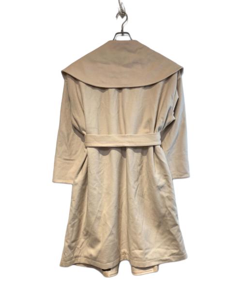 Dessin de mode（デッサンデモード）Dessin de mode (デッサンデモード) THE TOKYO別注Shawl color coat ベージュ サイズ:Mの古着・服飾アイテム