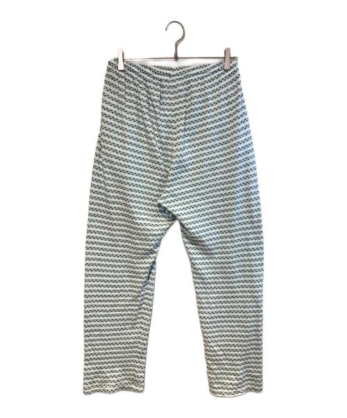 BOWWOW（バウワウ）BOWWOW (バウワウ) 40s JACQUARD PANTS ブルー サイズ:Mの古着・服飾アイテム