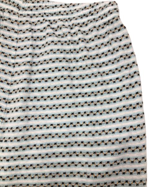 BOWWOW（バウワウ）BOWWOW (バウワウ) 40s JACQUARD PANTS ブルー サイズ:Mの古着・服飾アイテム