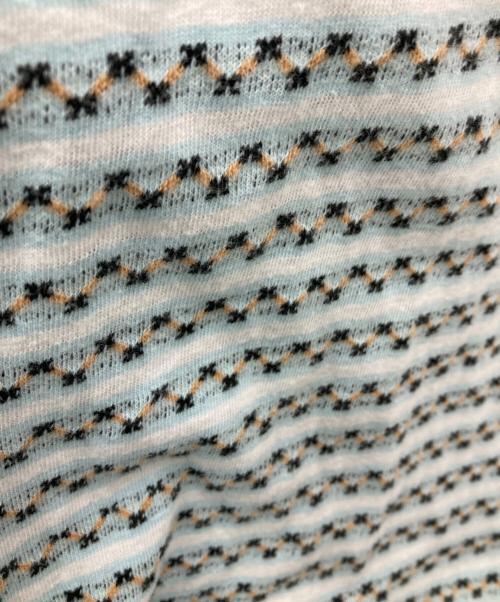 BOWWOW（バウワウ）BOWWOW (バウワウ) 40s JACQUARD PANTS ブルー サイズ:Mの古着・服飾アイテム