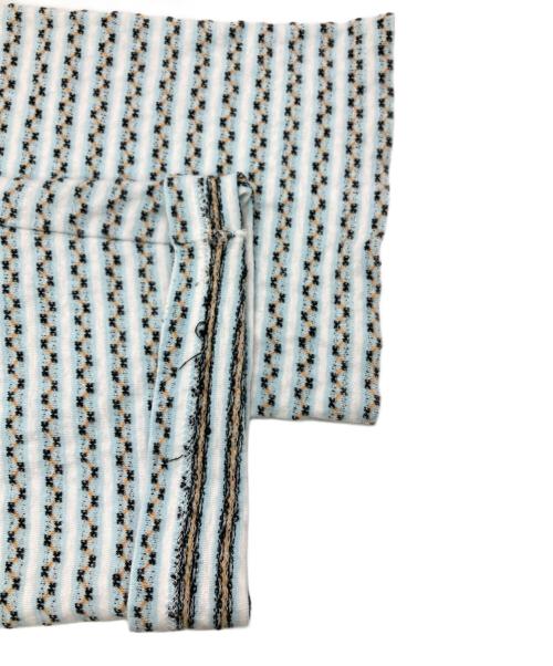 BOWWOW（バウワウ）BOWWOW (バウワウ) 40s JACQUARD PANTS ブルー サイズ:Mの古着・服飾アイテム