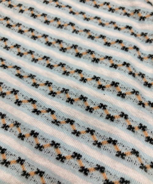 BOWWOW（バウワウ）BOWWOW (バウワウ) 40s JACQUARD PANTS ブルー サイズ:Mの古着・服飾アイテム