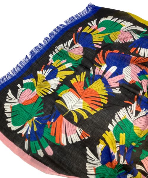 INOUI EDITIONS（イヌイエディションズ）INOUI EDITIONS (イヌイエディションズ) 大判ストール マルチカラーの古着・服飾アイテム