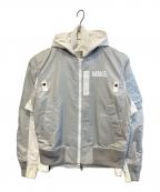 NIKE×sacaiナイキ×サカイ）の古着「NRG LAYERED JKT」｜ホワイト×グレー