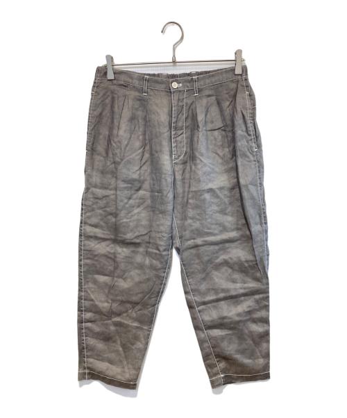 COMME des GARCONS tricot（コムデギャルソントリコ）COMME des GARCONS tricot (コムデギャルソントリコ) リネンパンツ グレー サイズ:Mの古着・服飾アイテム
