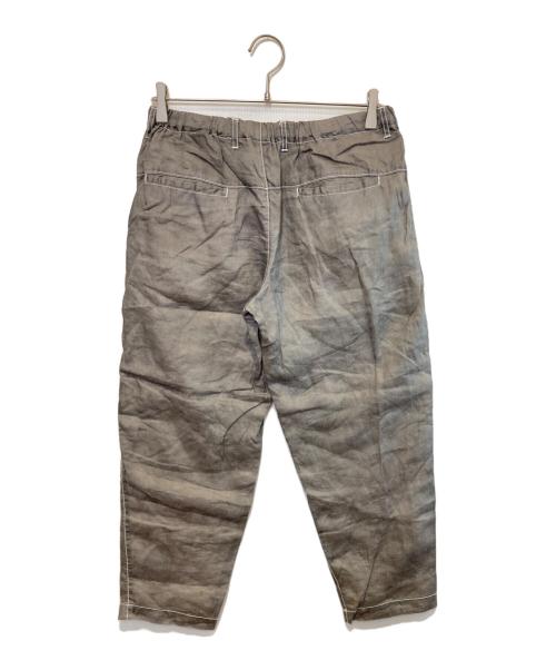 COMME des GARCONS tricot（コムデギャルソントリコ）COMME des GARCONS tricot (コムデギャルソントリコ) リネンパンツ グレー サイズ:Mの古着・服飾アイテム